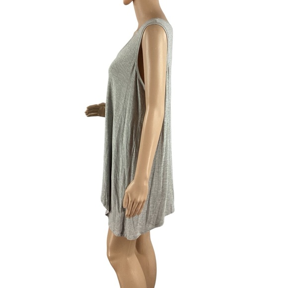 Eileen Fisher Gray Viscose Swing Tunic Tank Top Medium - Picture 4 of 7